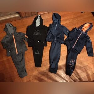 4 set jogging suits toddler boys